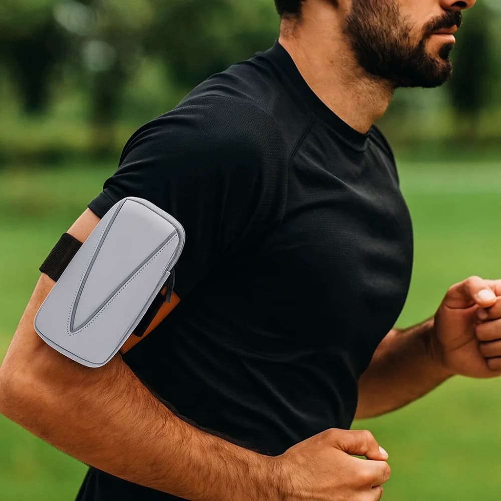 Shoulder Belt Running Phone Arm Bag Large Capacity Lightweight Running Phone Shoulder Bag Vertical Waterproof Sports Phone Bag