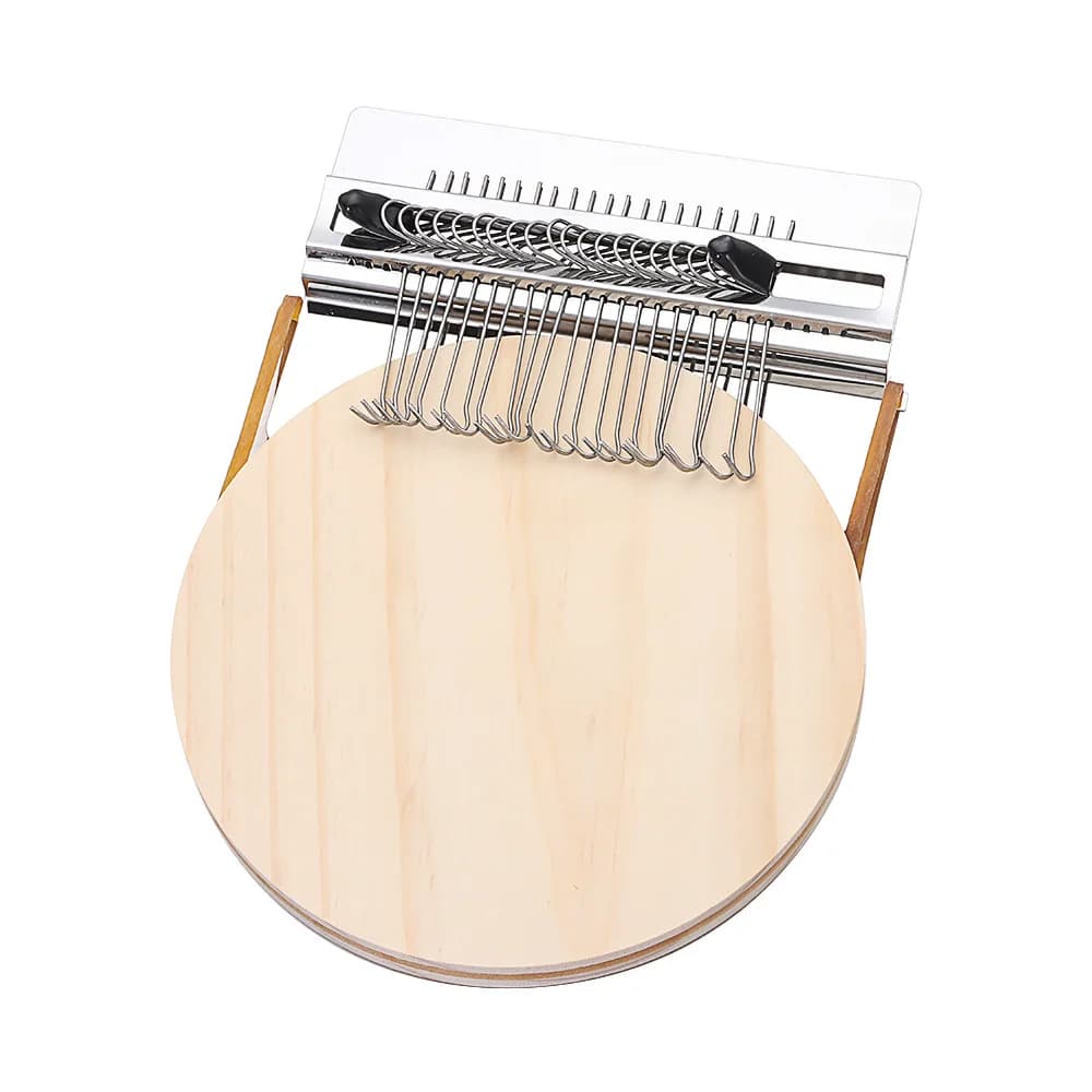 Convenient Metal DIY Textile Tools Wooden Darning Machine Loom Small Loom Fun Mending Loom Speedweve Type Weave Tool