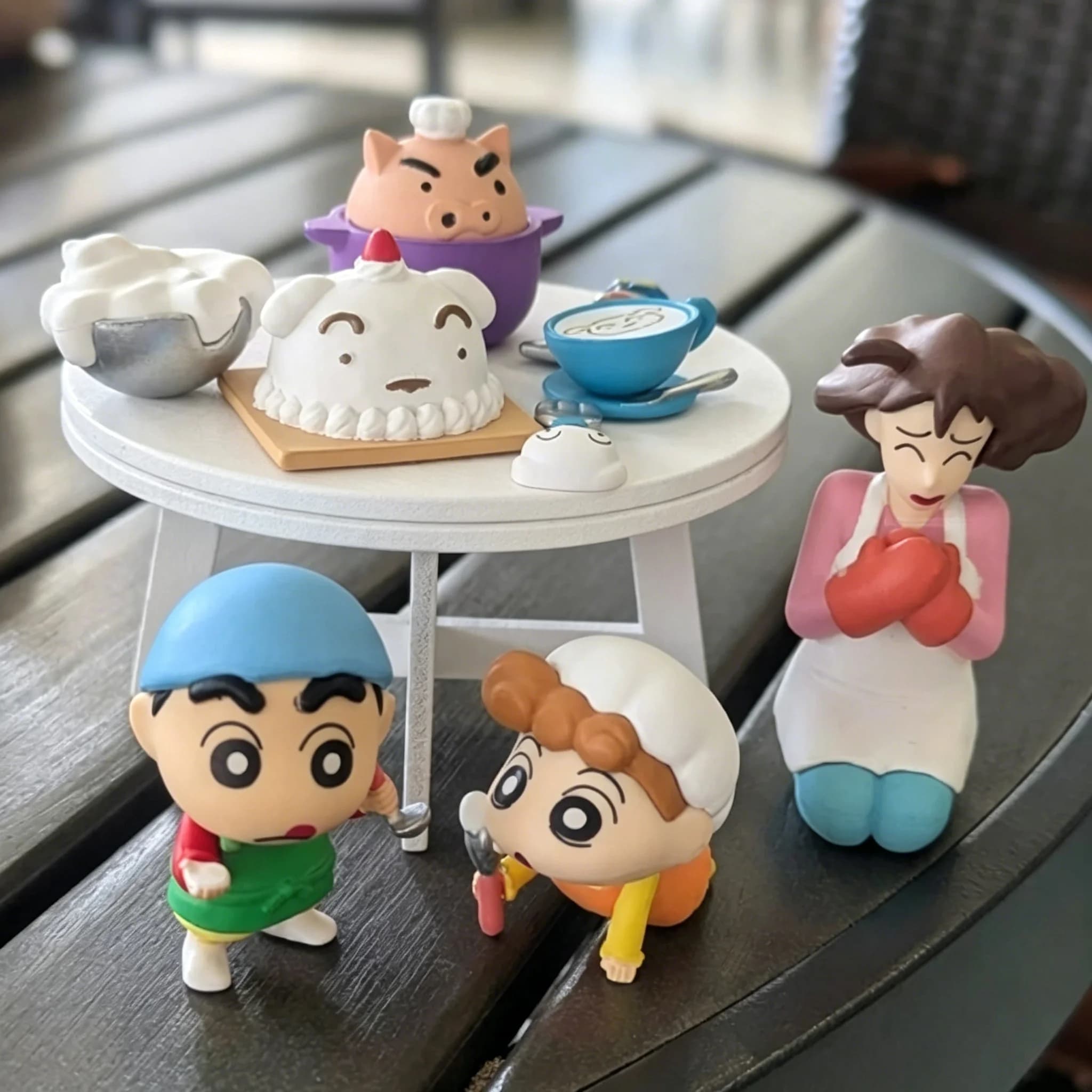Nuovi Prodotti in Stock: Blind Box Anime Xiao Xin Cooking, Action Figure Artigianale, Giocattolo Decorativo da Scrivania, Regalo Festivo per i Fan