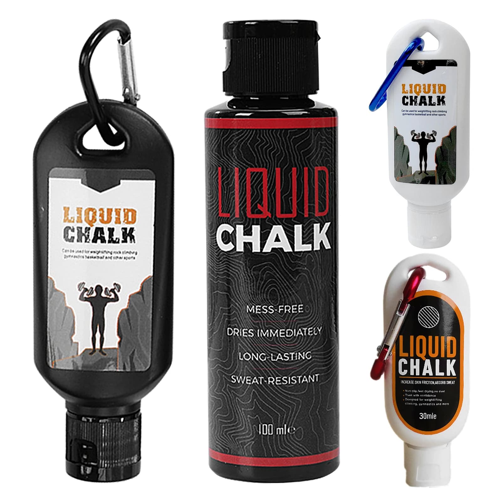 30/50/100ml gesso liquido Sport magnesio polvere Fitness sollevamento pesi antiscivolo crema Grip sollevamento pesi arrampicata palestra Sport