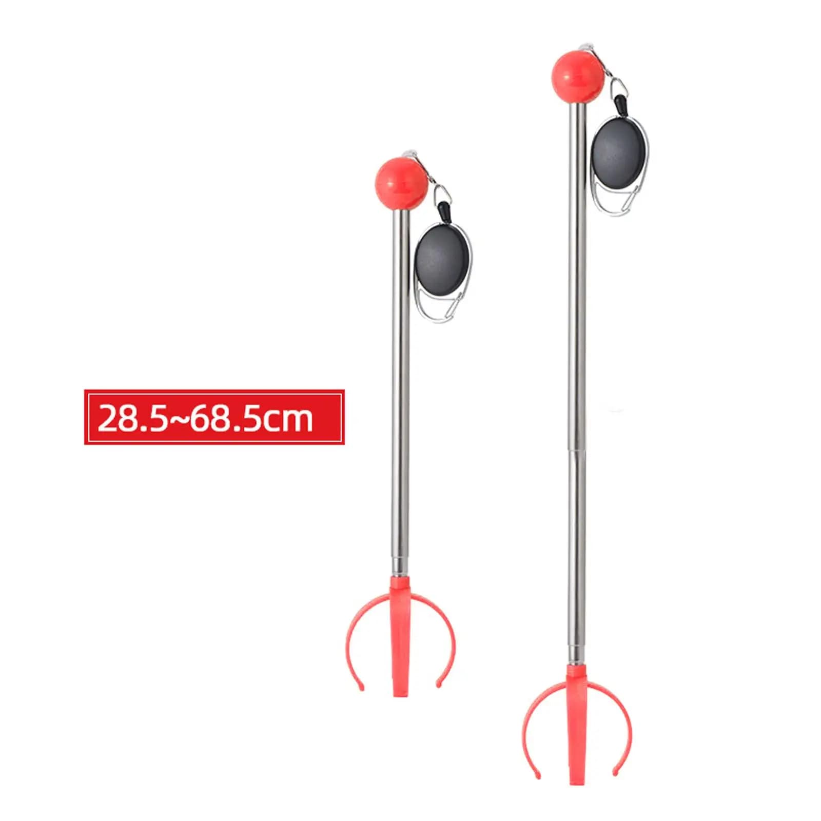 Golf Ball Retriever Telescopic Clamp Outdoor Sport Accessory for Park Golf Ball Collection Practice