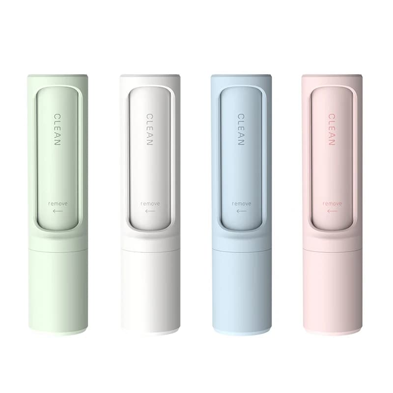Pet Hair Removal Brush Reusable 2 in 1, Self-cleaning Lens Roller for Cat Fur, Portable, Effective for Dust Removal for Clothes/bed