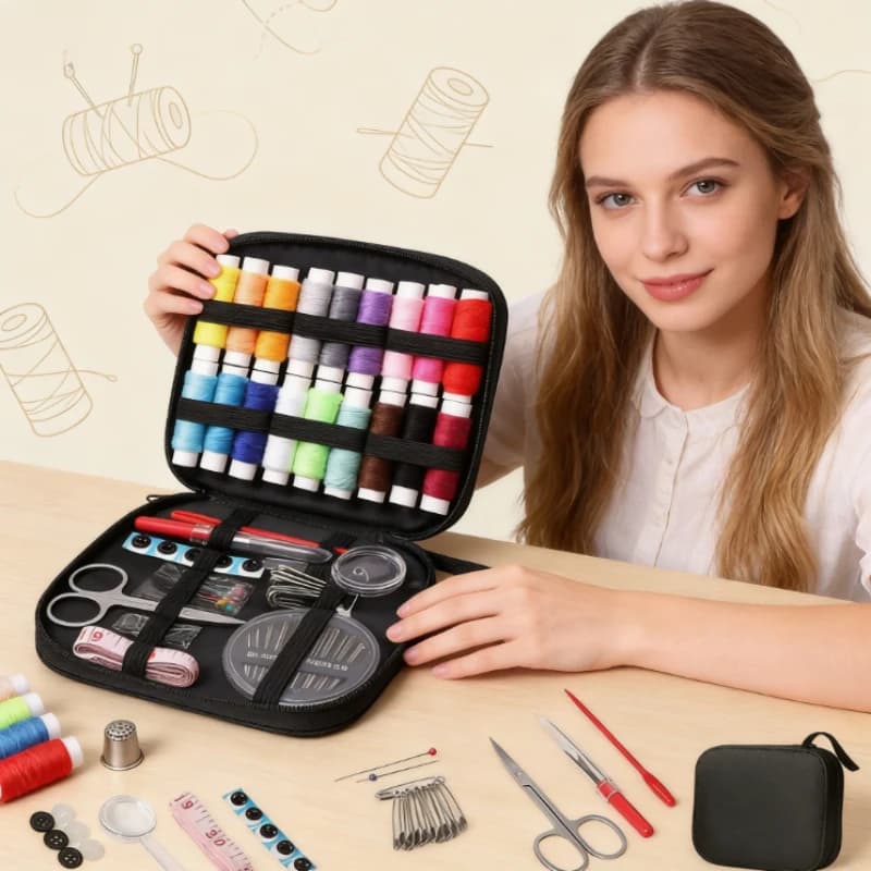 Kit da Cucito Multifunzione Fai-da-Te, Set Completo di Strumenti per Quilting e Ricamo