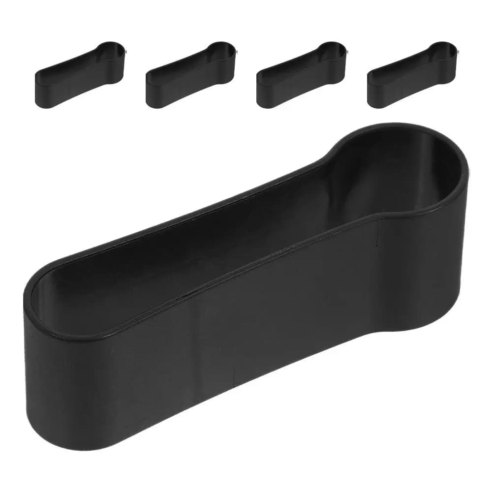 Set of 5 Fixing Sleeves for Stroller Stick, Adjustable Strap for Trekking Stick, Light Rubber Clip, Comfortable Arm Support