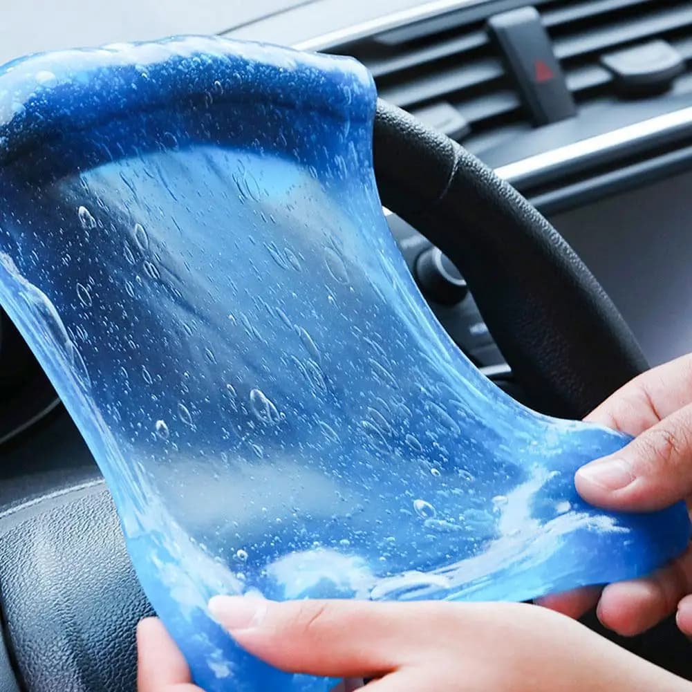 160/200g Car Cleaning Mud Gel Duster To Removes Interior Cleaning Dashboard Dust Laptop Tool Air Outlet Mud Wash Vent Magic W7T1
