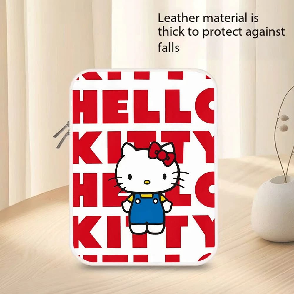 Borsa Portaoggetti con Personaggi dei Cartoni Animati Hello Kitty 10 11 12 13 14 15 Pollici Custodia Antiurto in PU per Tablet e Laptop Regalo per Macbook
