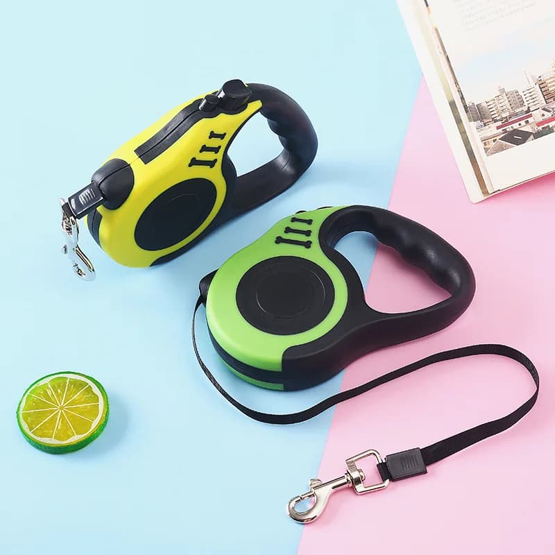 Pet Automatic Telescopic Leash Dog Chain Dog Leash Bone Automatic Leash Outdoor Dog Leash Optional Length