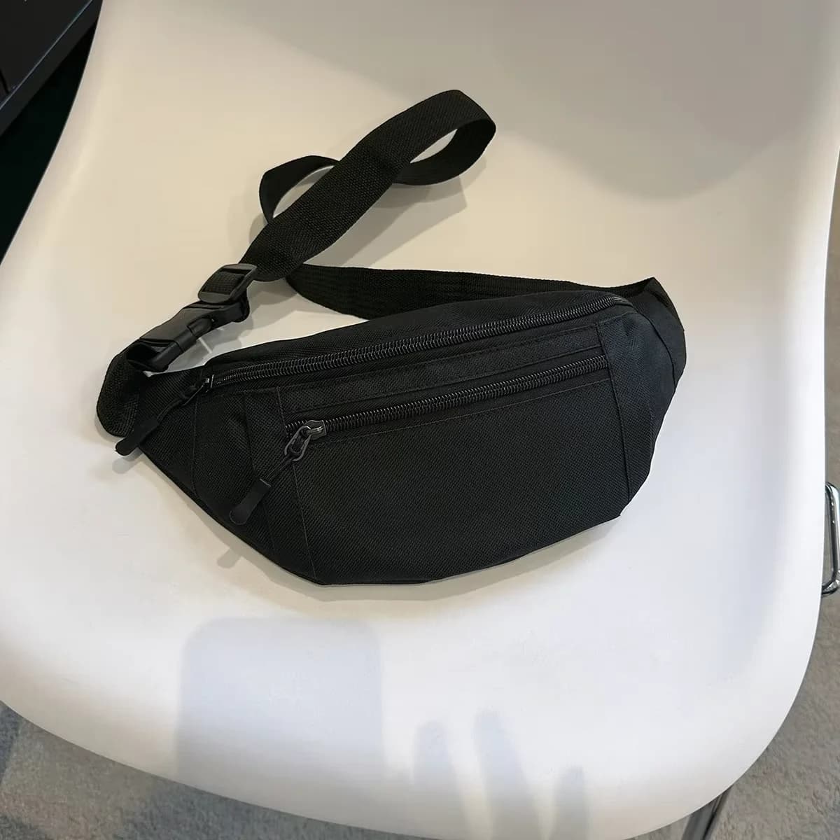 Fanny Pack Festival Sports Training Travelling Running Big Shoulder Bag Random Hands Free Waist Bag Phone 2040