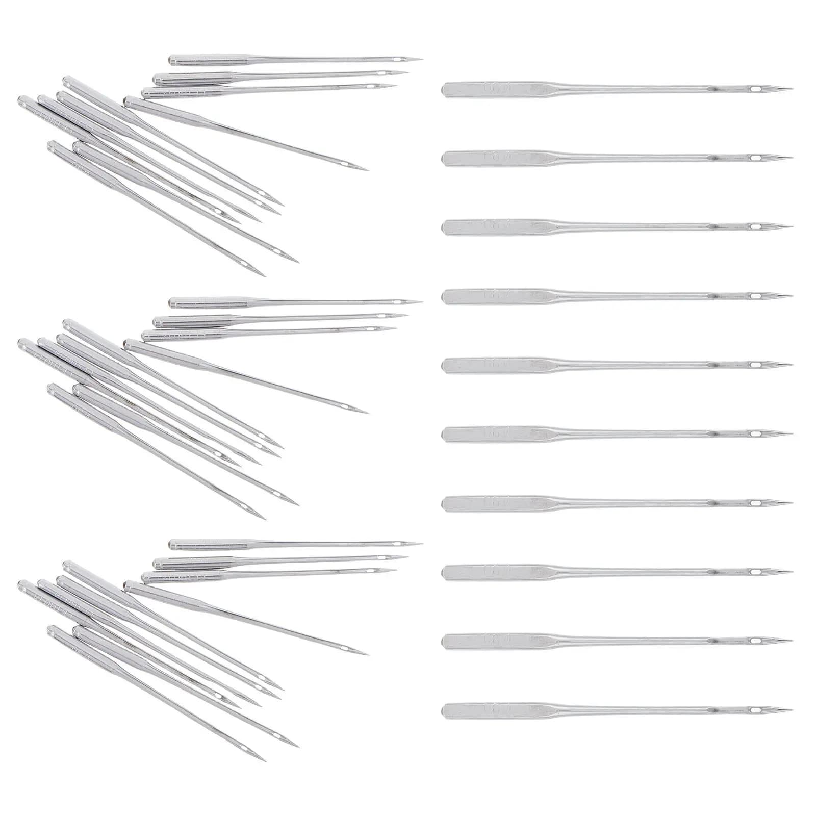 60Pcs Sewing Machine Needles Heavy Duty Steel Needle Set for Home Sewing Machine Quilting Embroidery Stretch Fabric Straight