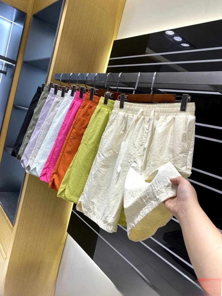 Summer Dopaamine Laser Perforated Quick Dry Breathable Outdoor Mountain Series Unisex Lightweight Cool Feeling Sports Shorts