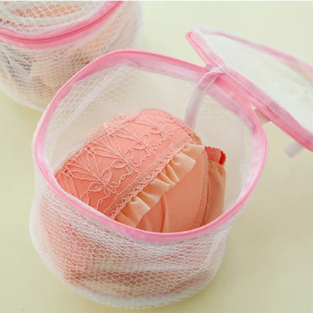 Sacchetto Pieghevole per Lavaggio Reggiseni, Borsa Premium in Rete per Biancheria Delicata, Organizzatore da Viaggio, Protezione Contro i Graffi