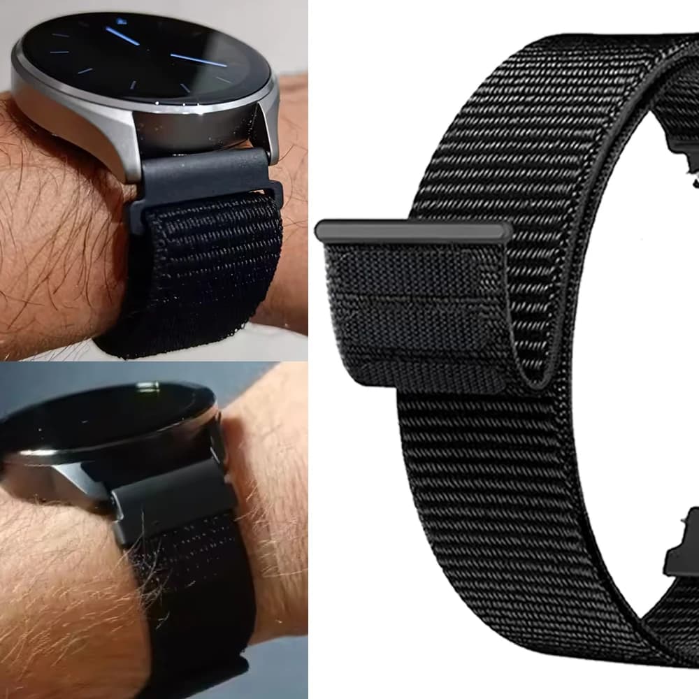 Cinturino sportivo in nylon per Samsung Galaxy Watch 7 6 5 4/6 Classic/Gear S2/S3 Classic 20mm 22mm cinturino per braccialetto orologio Garmin/HUAWEI