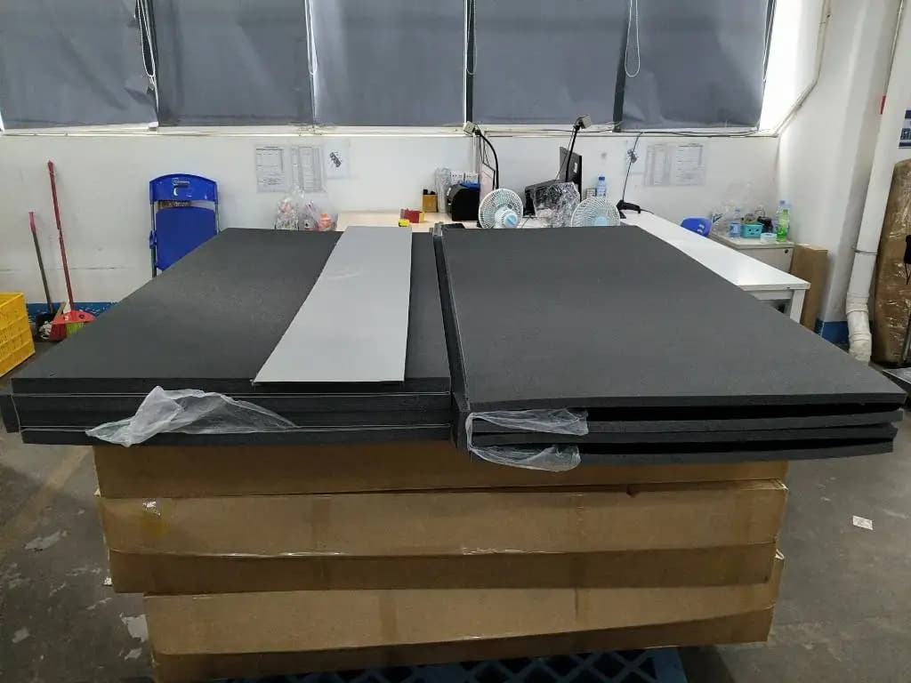 Tappetino da ginnastica gonfiabile professionale 300x300x3cm, grande, pieghevole e portatile, per allenamento, yoga, wrestling, boxe