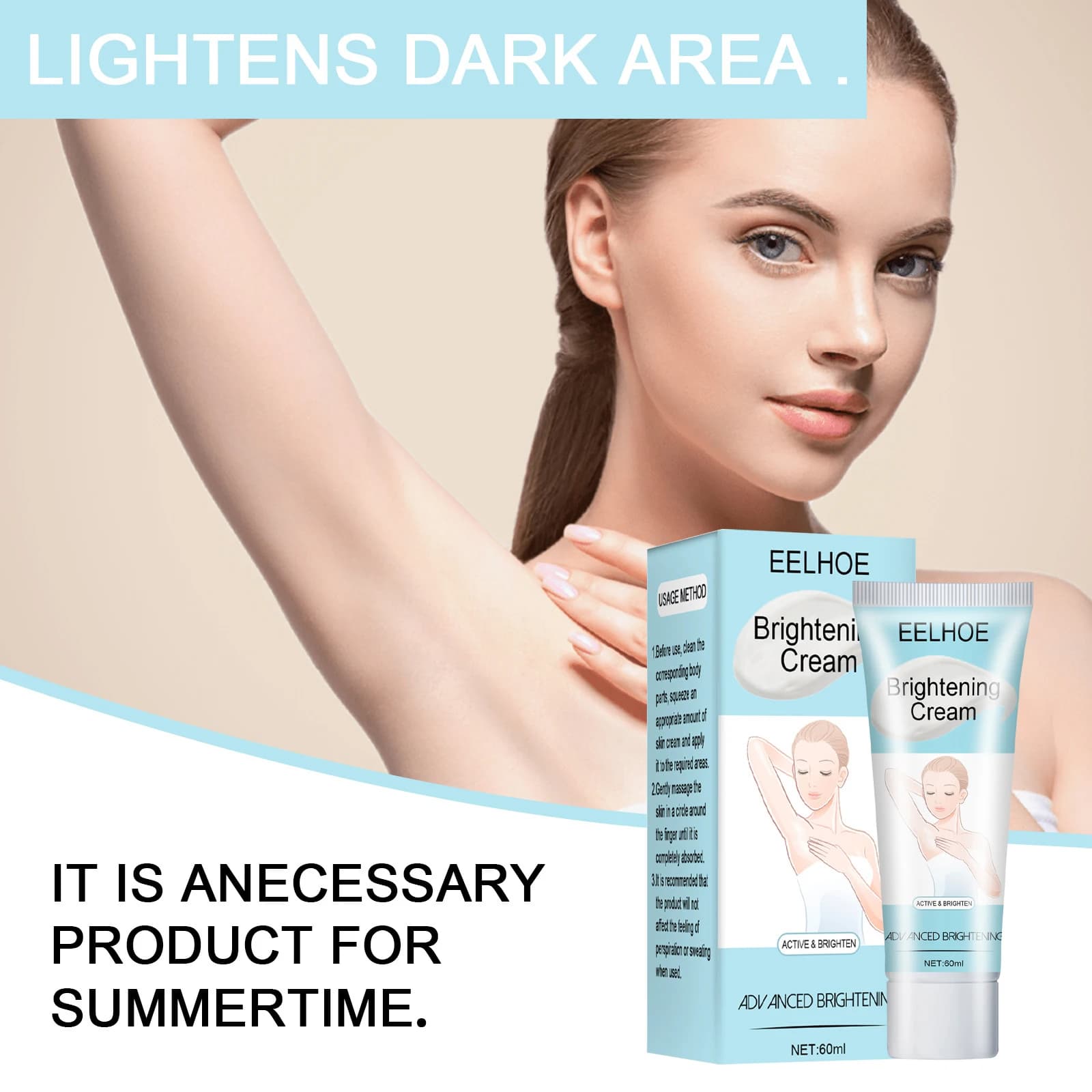 Body Joint Beautifying Cream,Target Dark Knuckles&Knees,Witch Hazel Soothing&Anti Chafing,Erasing Elephant Skin Texture & 24H Intense Hydration For Dry Joints, Instant Skin-Smoothing Optical Effect,Lightweight, No-Slip Finish,Suitable For All Skin Types