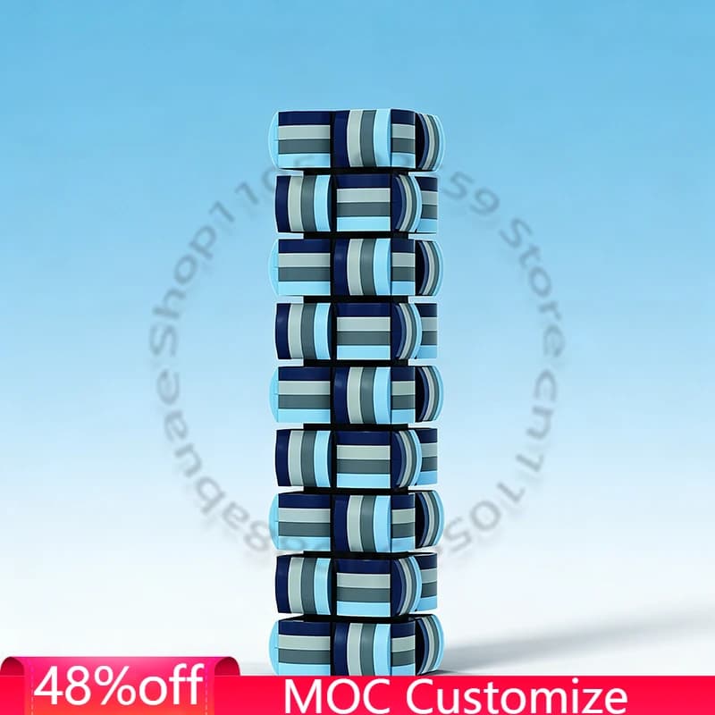 1054 PCS Romantic vase MOC Customize Modular Building Block Design Kids Simple Model Educational Brick DIY Boy Holiday Toy Gifts
