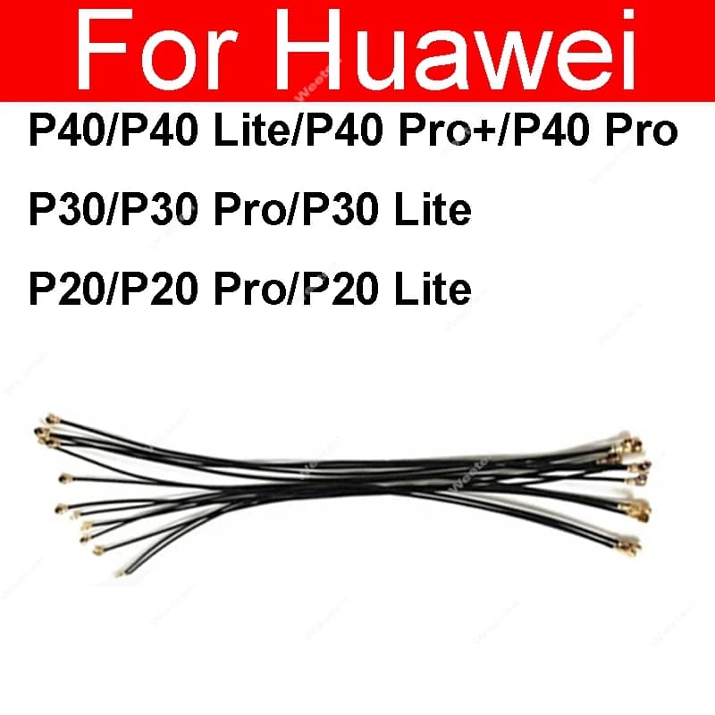 Wifi Connettore Coassiale Antenna Flex Nastro Per Huawei P20 P30 P40 Pro P30 Lite P40 Lite P40 Pro + Antenna Segnale Cavo Della Flessione parti
