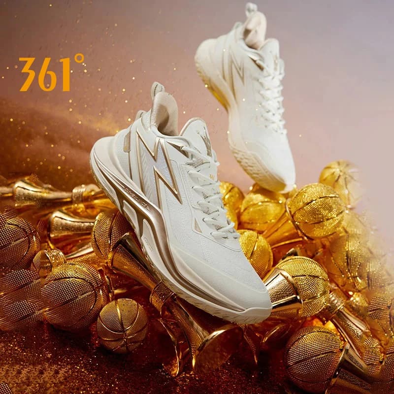 Scarpe da basket da uomo LIGHT UP da 361 gradi Nuove scarpe da ginnastica da uomo ammortizzanti resistenti all'usura con rimbalzo leggero in mesh 672441114