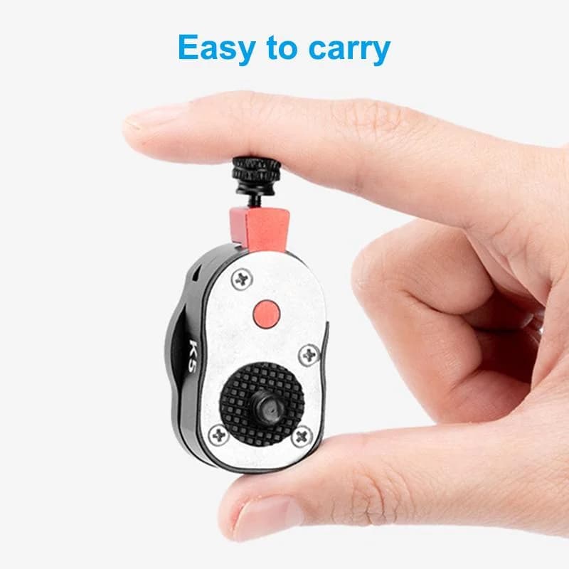 Adapter for Photographic Knife, Adjustable Support for Video Monitor, Compact Stabilizer for External Photo Set