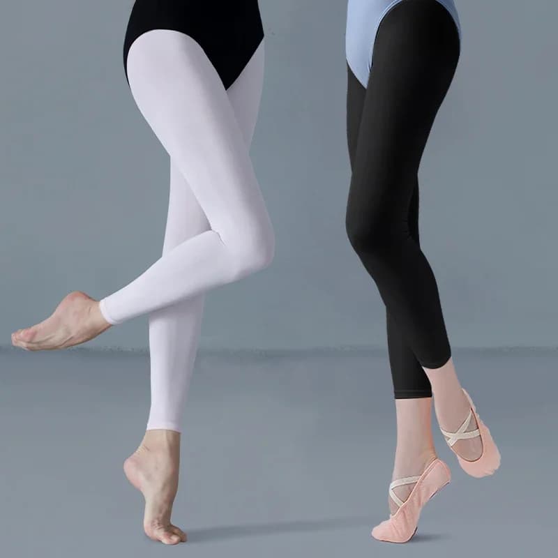 Collant da balletto per ragazze e donne Collant da ballo senza piedi 60D Calze da balletto Collant per bambini per ballare Leggings da balletto Collant da ginnastica