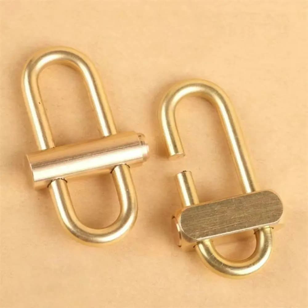 Accessori per borse Fibbia di bloccaggio Luban antiossidante Antiruggine Lunghezza apertura rapida accorciare la clip Fibbia a catena in metallo
