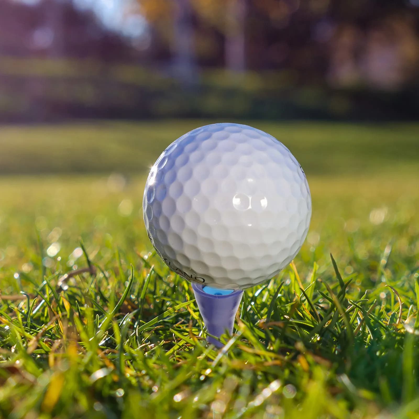 50 Pezzi Tee da Golf Professionali in Plastica con Punta in Gomma 83mm, Leggeri, Lunga Durata, Base Ammortizzata per Campo Pratica Esterno