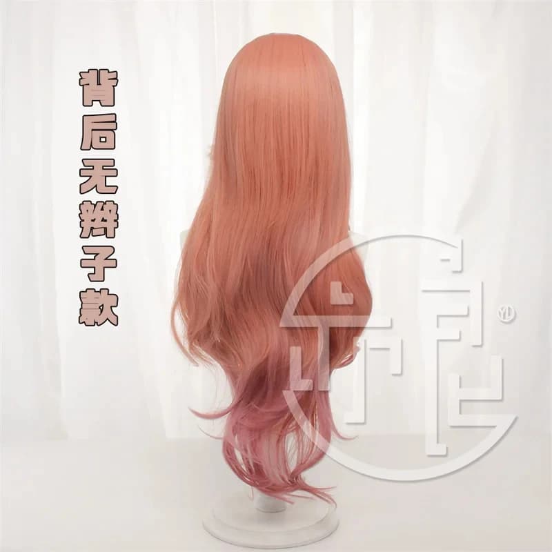 Cosplay Caitlyn Hair by Heartache & Heartthrob, 85cm, Long, Orange and Pink, Heat Resistant, Valentine's Day