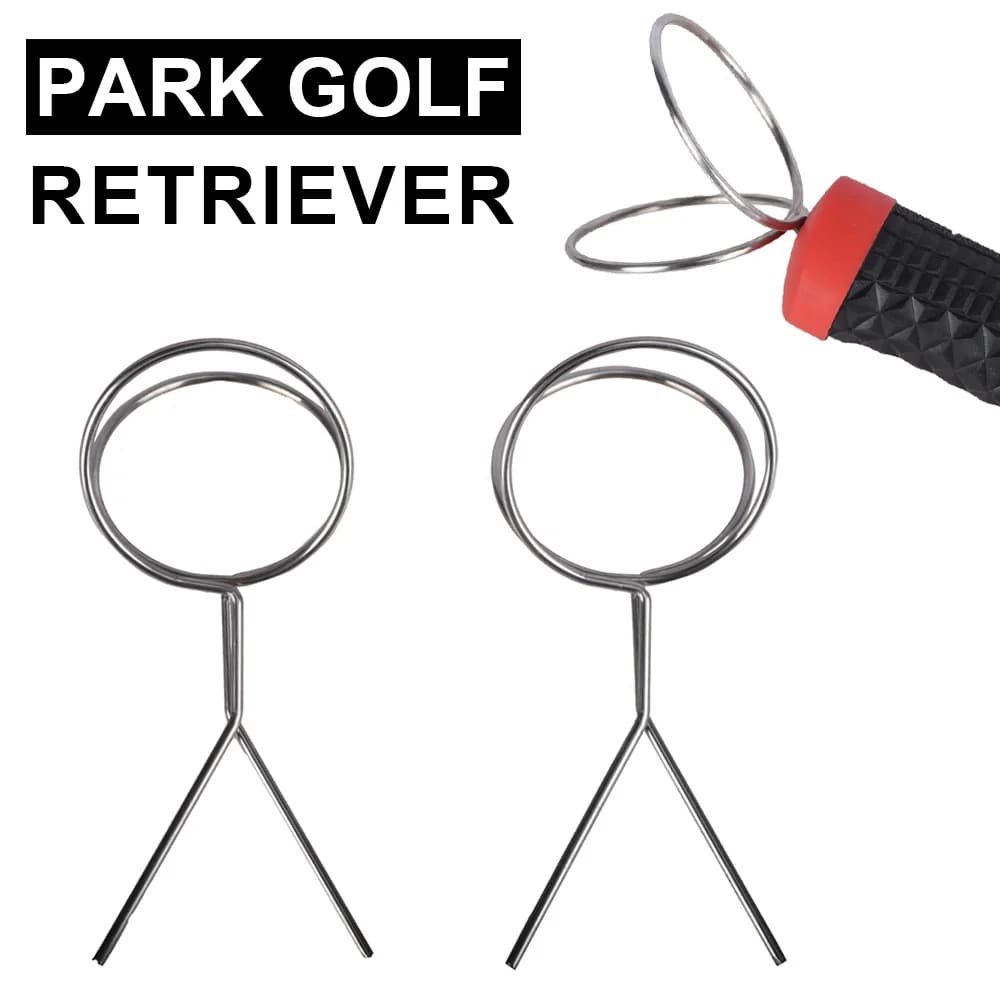 2 pezzi Park Golf Ball Retriever 60mm Ball Clip Grabber, Park Ball Pick up Tool Picker per accessori per la pratica del golf