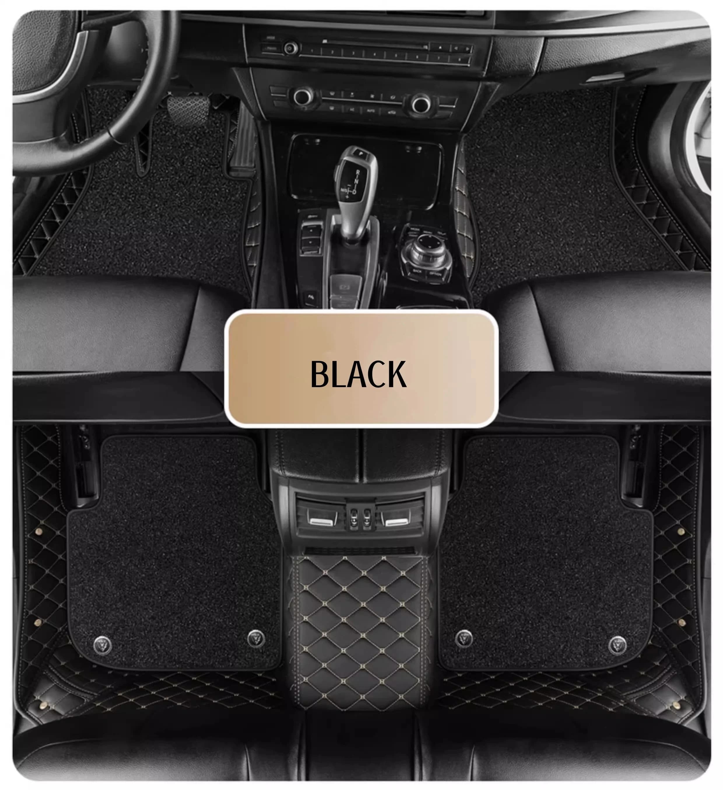 Tappetini per auto personalizzati 5D per VW Jetta Bora Vento Tappeti per auto Doppio strato Piede Coche Accessori Coperta da pavimento