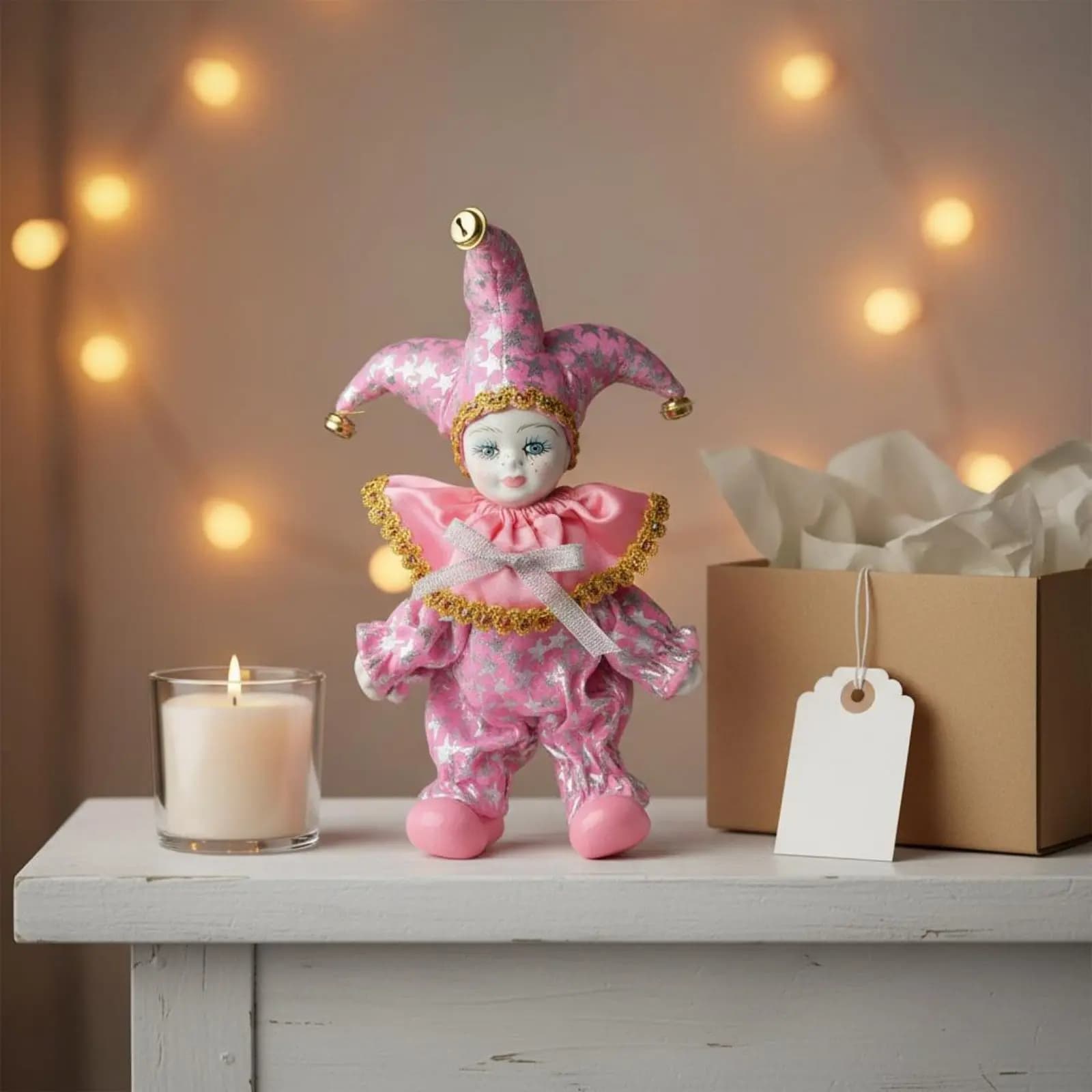 Bambola Amore Cherubino, Regalo Rappresentativo, Oggetto da Collezione, Decorazione per Casa delle Bambole, con Arti Mobili e Giunti Snodabili, per Ragazze