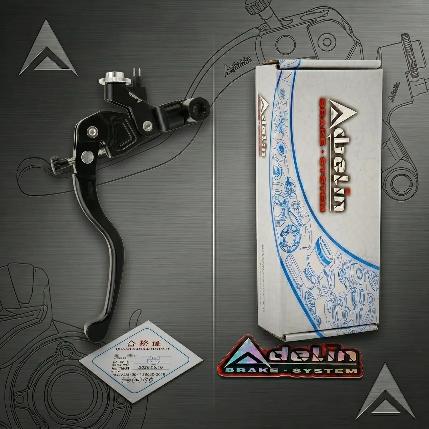 Adelin PX1 Motorcycle Clutch Lever CNC Left Rope Pulling Cable Clutch For Honda Yamaha Kawasaki Racing Street Sport Dirt Bike
