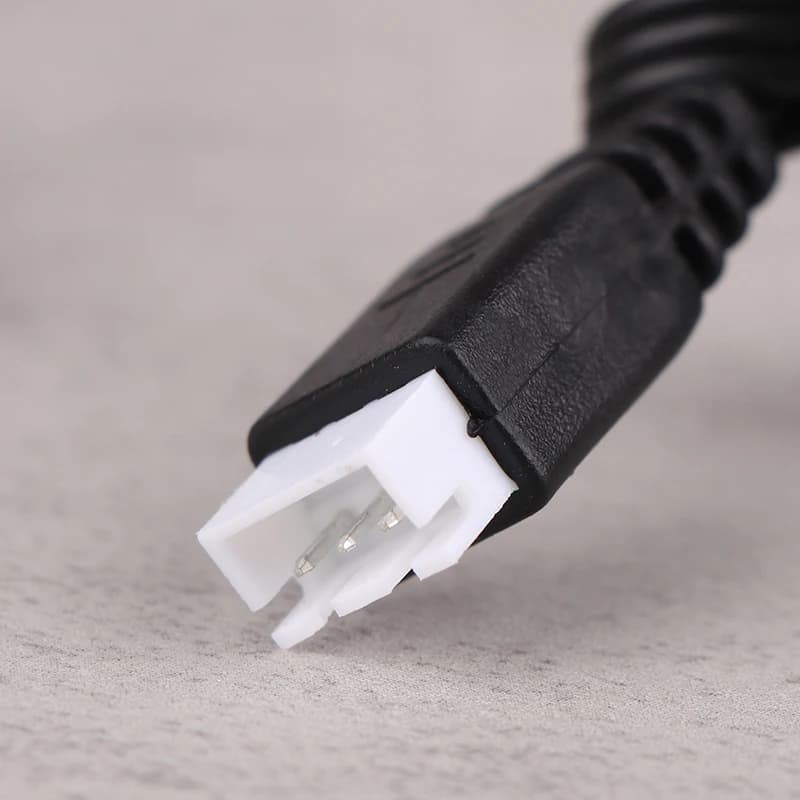 Caricabatterie USB 2S 7.4V 1A per Batterie Lipo 7.4V 2S con Connettori XH-3P per Auto RC, Droni, Barche, Cavo di Ricarica USB per Batterie 7.4V