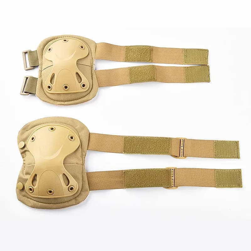 Set di Protezioni Tattiche per Ginocchia e Gomiti da Uomo, Attrezzatura per Allenamento Militare all'Aperto, Equipaggiamento per Ginocchiere e Protezioni per Ciclismo