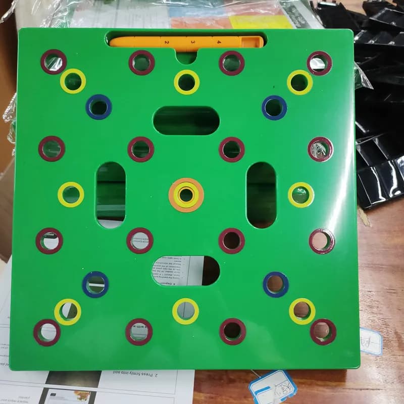 Seeding Square - Stampo per Semina con Vassoio per Vasi di Fiori e Orticoltura