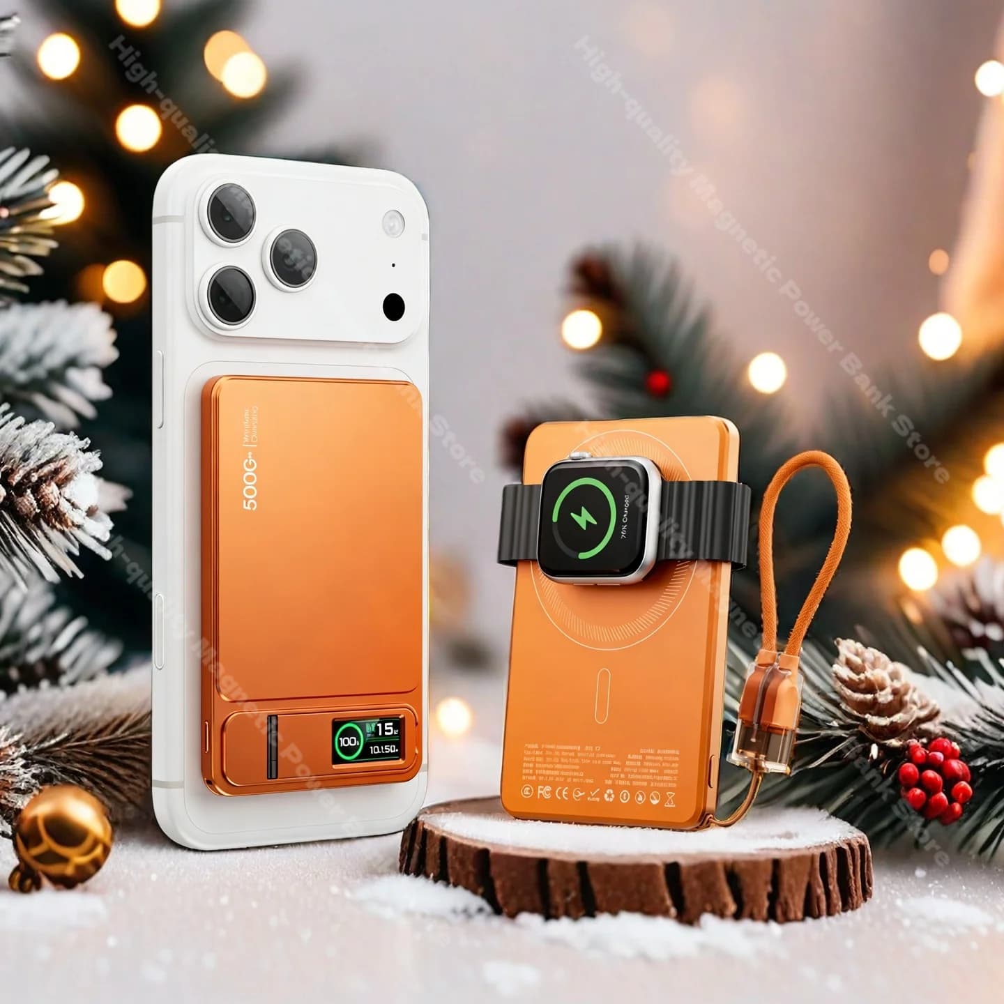 Nuova banca di potere magnetica da 10000 mAh tipo C Power Bank PD20W batteria esterna di ricarica wireless per iPhone 17 16 15 14 13 Pro Max