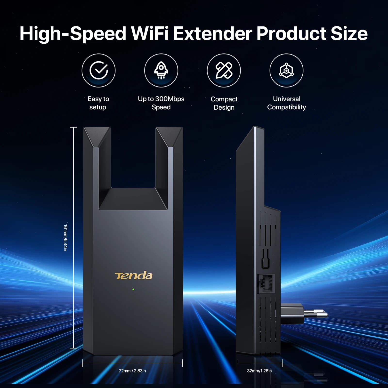 300MBPS WIFI REPEATER REMOTE WI-FI AMPLIFIER 2.4G WIFI SIGNAL BOOSTER NETWORK amplfier FOR HOME/OFFICE WIRELESS REPEATER