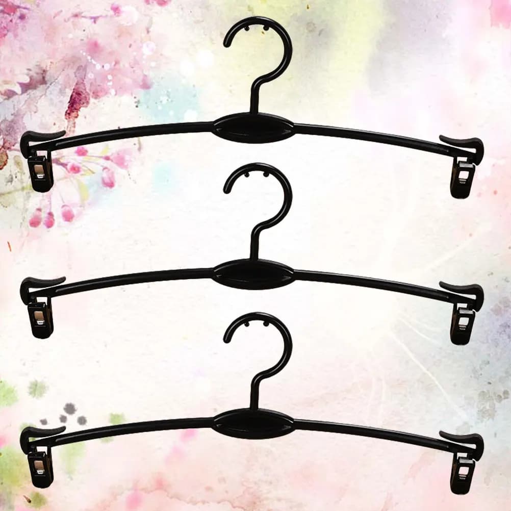 Confezione da 15 appendiabiti in plastica robusta per mutandine, finitura elegante, bordi arrotondati, antigraffio, sicuri per reggiseni, biancheria intima, sciarpe