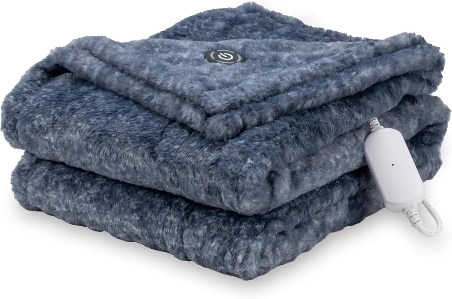 Coperta Elettrica Reversibile con 4 Livelli di Calore, Riscaldamento Rapido per Divano e Letto, Spegnimento Automatico (127x152 cm)