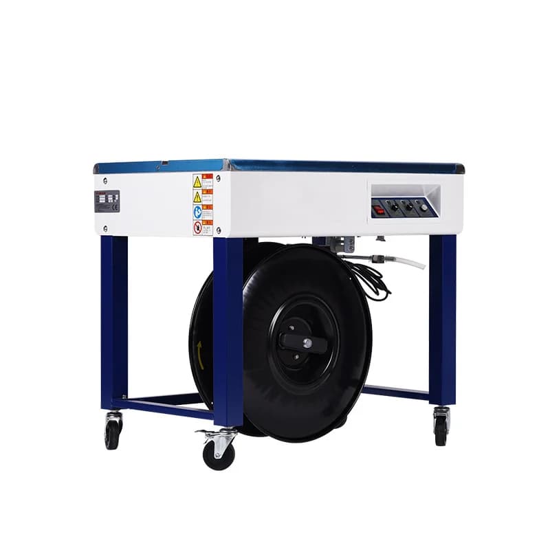 YS-A2F Semi-Automatic Carton Box Making Machine with PP Tape and Double Motor