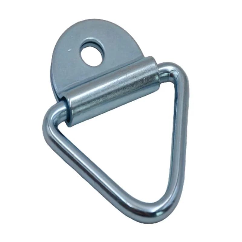 Anello di Ancoraggio a D da 650 kg per Rimorchi, Camion, Furgoni, Barche, Auto - Anello Forgiato per Fissaggio e Traino - Anello Metallico per Rimorchio