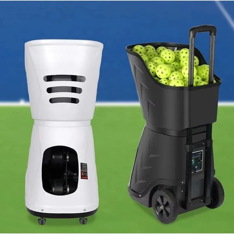 Macchina Lanciapalle da Tennis Intelligente Portatile, Lanciatore Automatico di Palline, Compagno di Allenamento