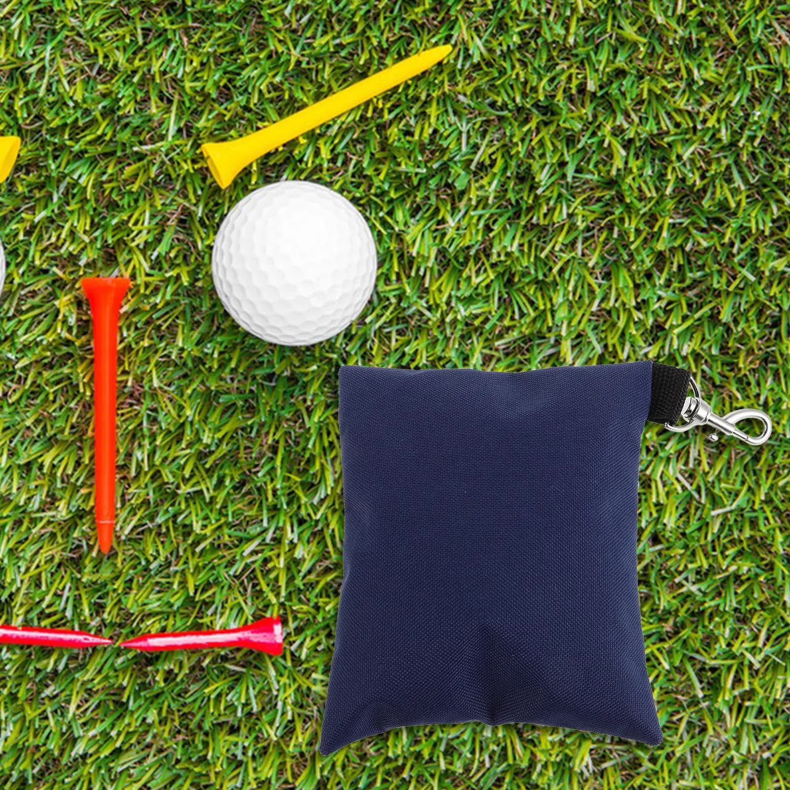 Borsa da golf da cintura leggera e portatile, porta palline e tee, organizer compatto per golfisti