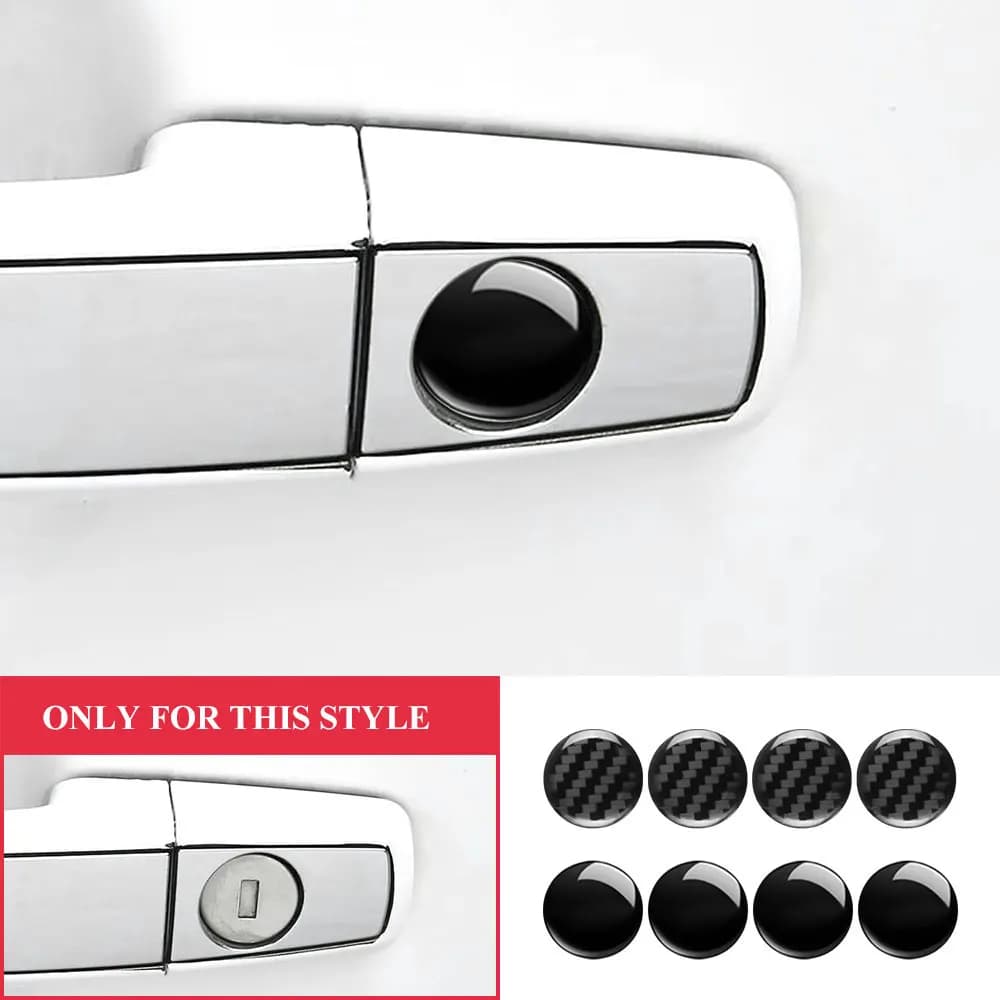 Auto Porta Buco Della Serratura Adesivo per BMW E46 E85 E60 F10 E39 F30 E36 F20 E87 E90 E70 X3 X5 4 Pz Auto Blocco Decorazione Decalcomania di Protezione