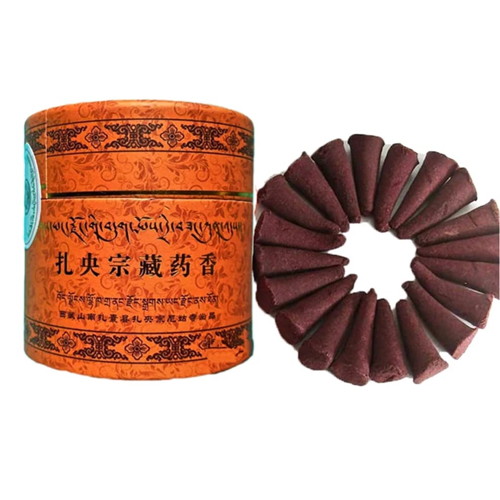 Tibet Zhayangzong medicina tibetana tempio di incenso puro cono manuale incenso per deodorizzazione meditazione incenso naturale