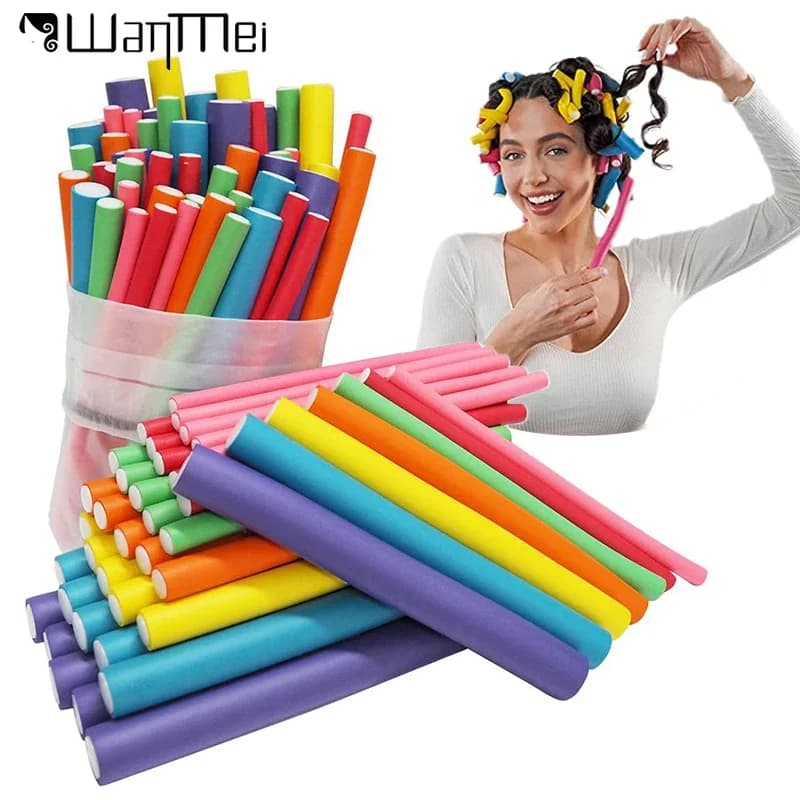 Set of hair curlers for hair without heat Grippers for flexible curling Hair Grippers for hair Ropes for hair without heat Hair styling Tools for curly hair styling