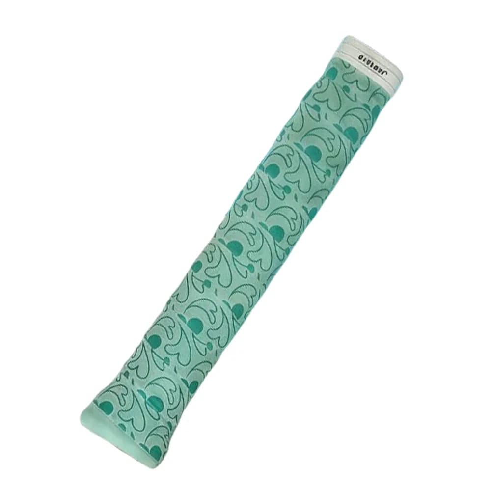 5pcs PU Badminton Handle Wrap Tape Non-slip Love Patterned Tennis Racket Grip Shock-Absorbing Rubber Material Anti Slip Handle