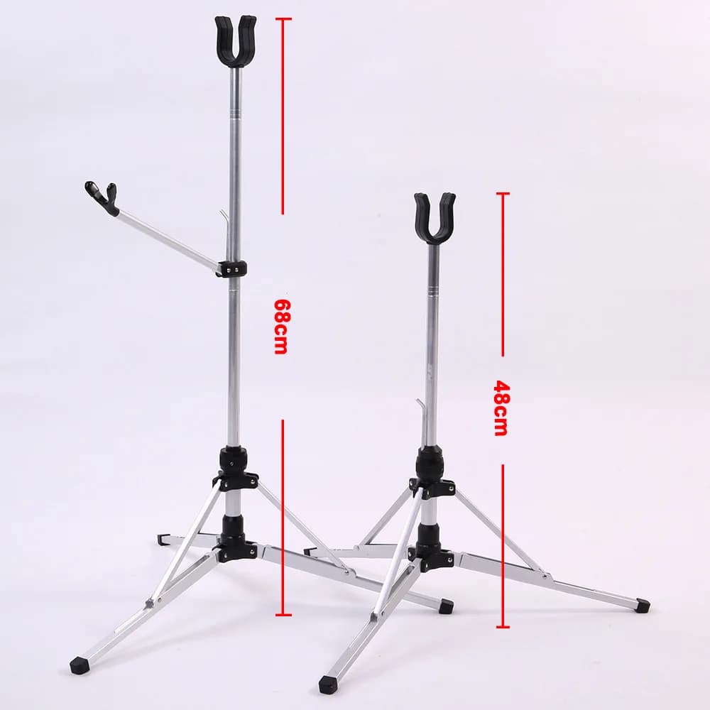 BICASTER Archery Bow Accessories Automatic Foldable Bow Stand Bow Support Bracket Frame for Recurve Bow Longbow Takedown Stander