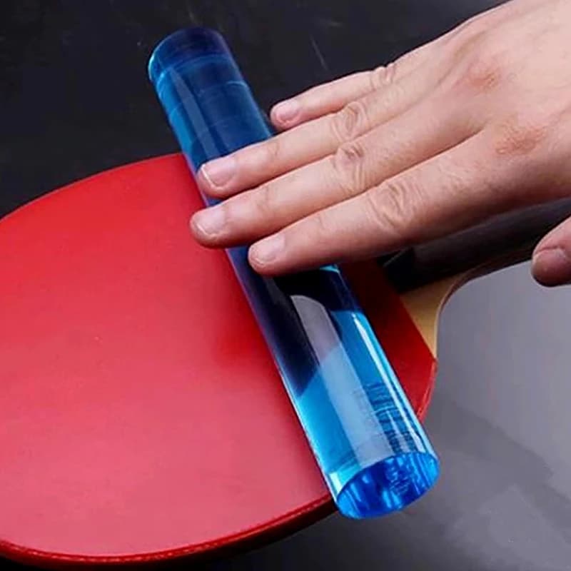 1 Piece Ping Pong Tool, Rubber Roller Mat Table Tennis Rack, Professional Stick for Application Colla