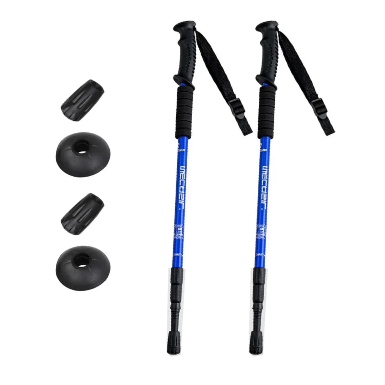 Ultralight Trekking Sticks Anti-slip Nordic Walking Sticks Adjustable Aluminum Alloy Trekking Sticks for Adults Alpenstocks Telescopic