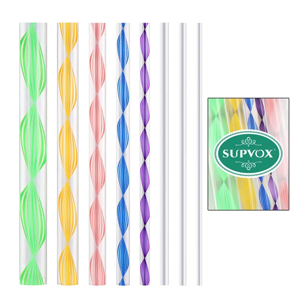 8Pcs Nail Dotting Rod Set Various Sizes Acrylic Nail Point Stick Manicure Dotting Tools DIY Paper Wood Canvas Metal Furniture