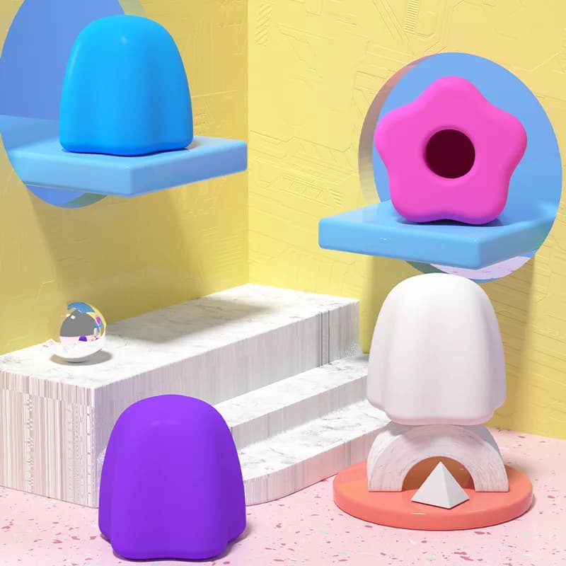 3pcs Self closing toothpaste cap silicone lid free lazy toothpaste cap cleaning and dust prevention